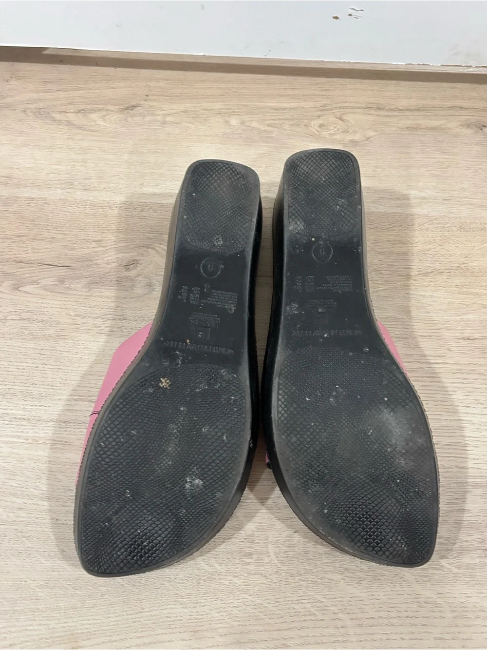Vintage Montego Bay Platform Slide Sandals with Bow in Pink Size 9